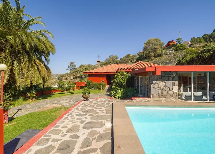 El Jardin de Santa Brígida with private pool, sauna&jacuzzi