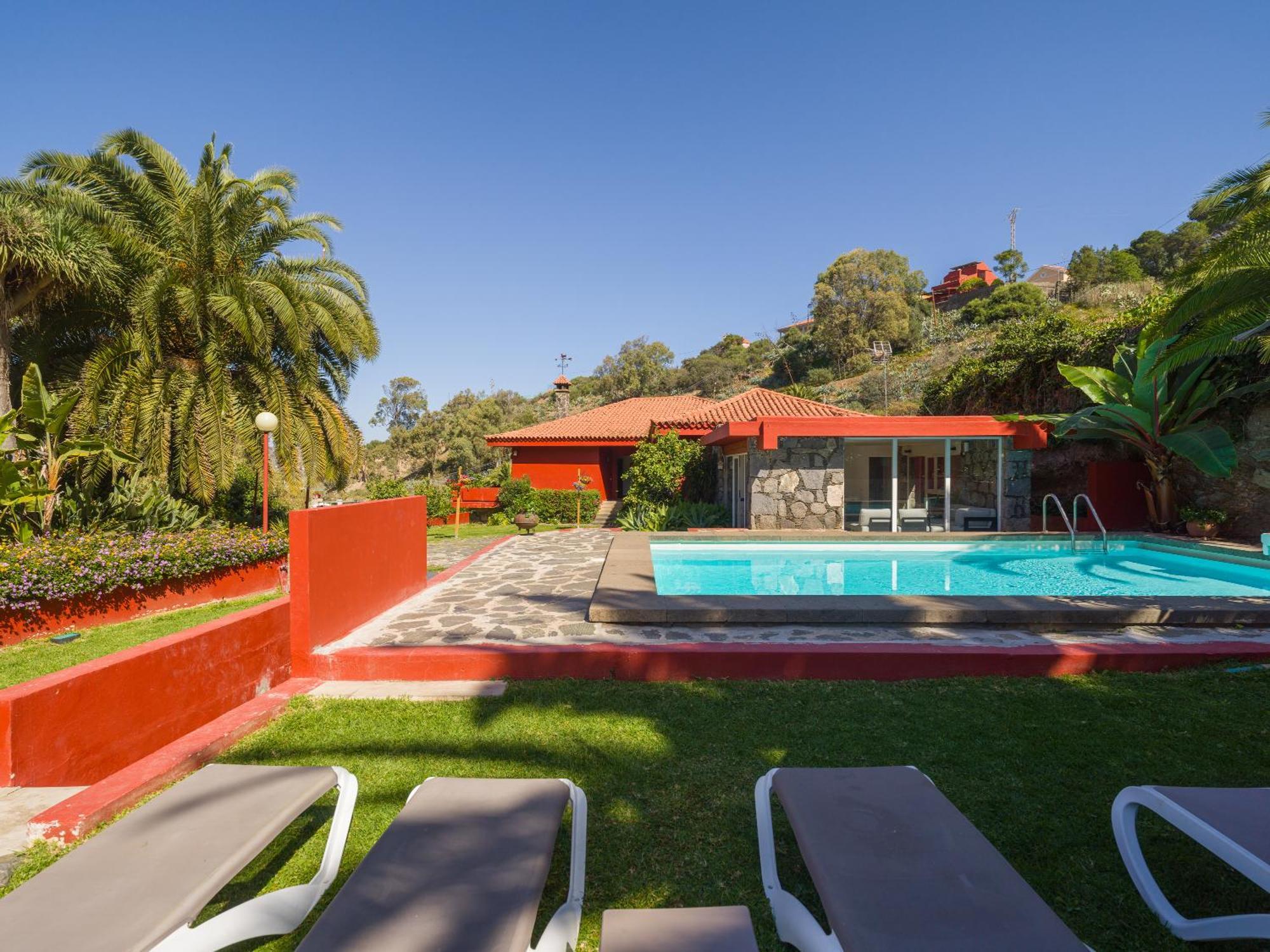 El Jardin De With Private Pool, Sauna&jacuzzi Villa Santa Brígida